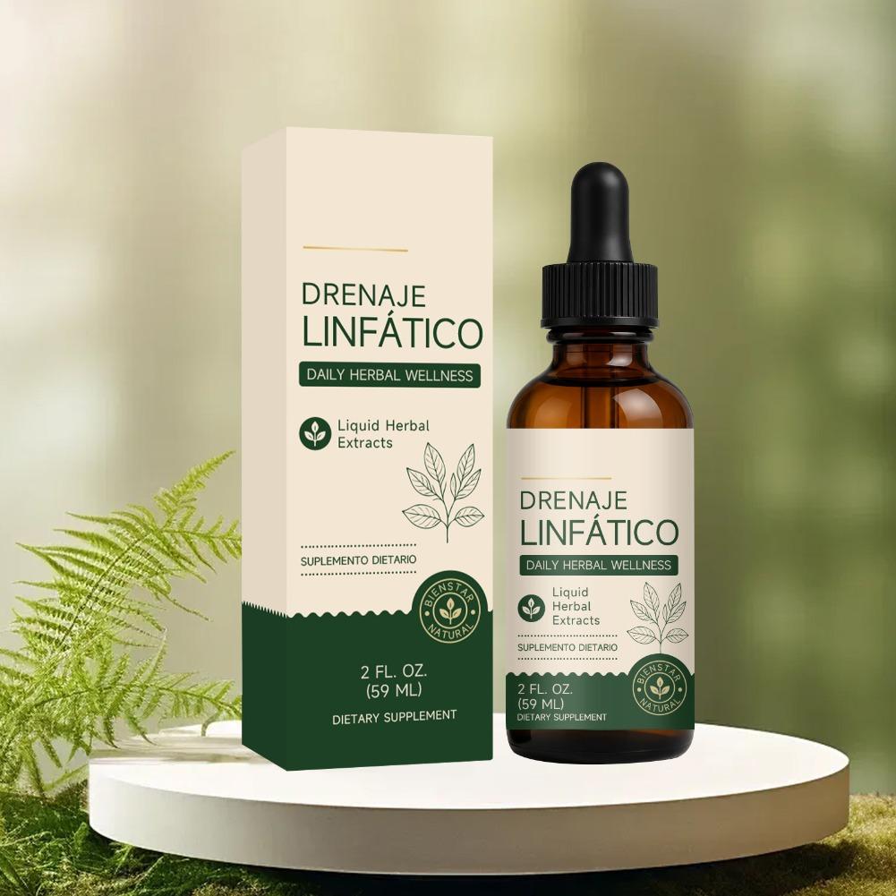 Herbal Wellness Liquid - 59ml Lenf Drenaj Damlaları Günlük Bitkisel