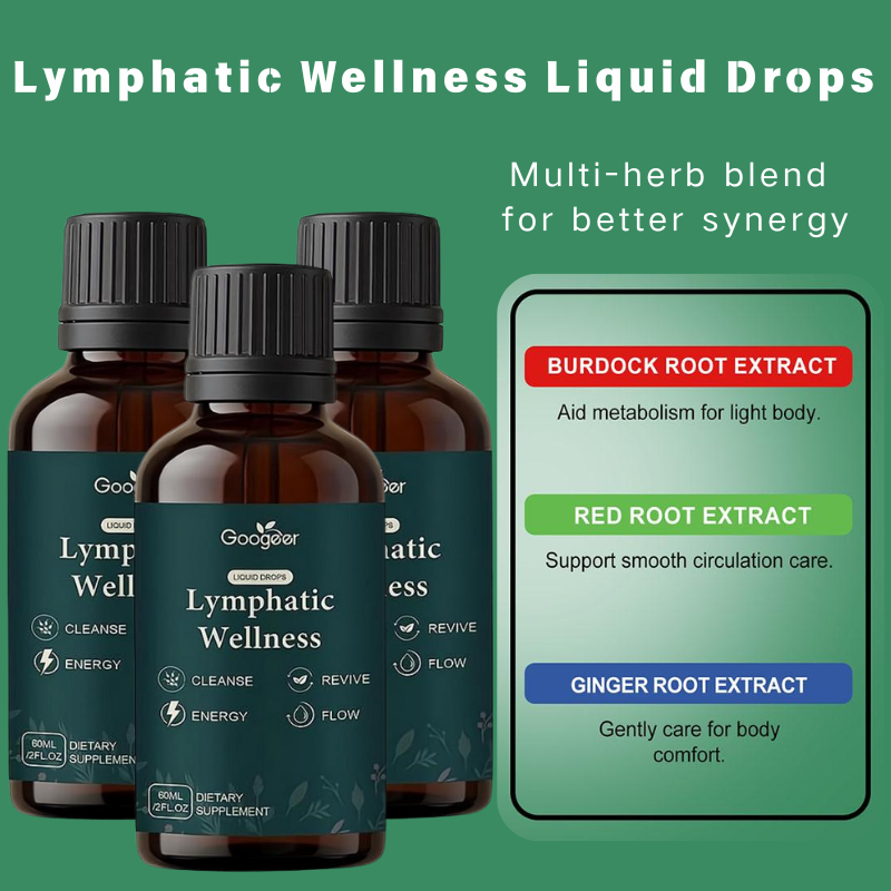 Herbal Wellness Liquid - 60ml Lenf Drenaj Destekleyici Sıvı Damlalar