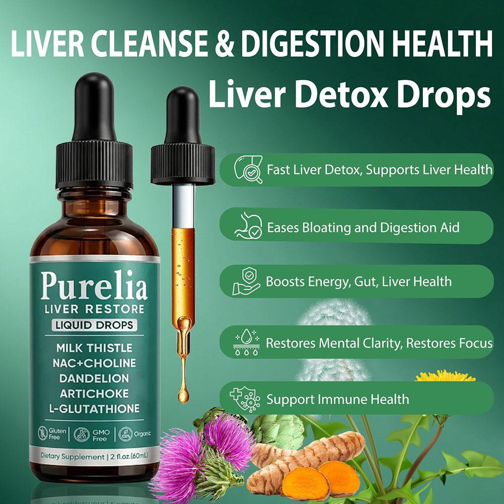 60ml Purelia Karaciğer Onarıcı - Herbal Wellness Liquid incelemesi ve fiyatı
