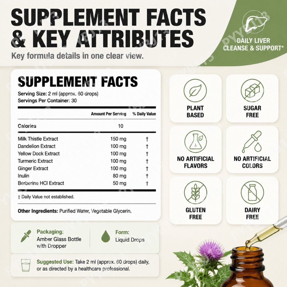 Karaciğer Destek Damlaları, Be - Herbal Wellness In incelemesi ve fiyatı