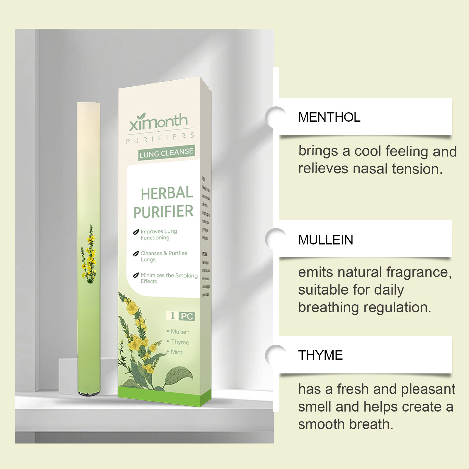Doğal Bitkisel Nefes Çubuğu Fe - Herbal Wellness In incelemesi ve fiyatı
